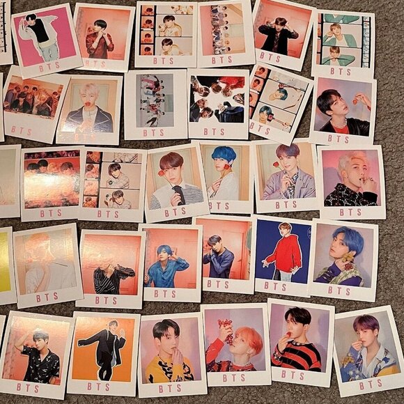 BTS Photo Lomo Cards Set for Bedroom Wall - Picture 8 of 10